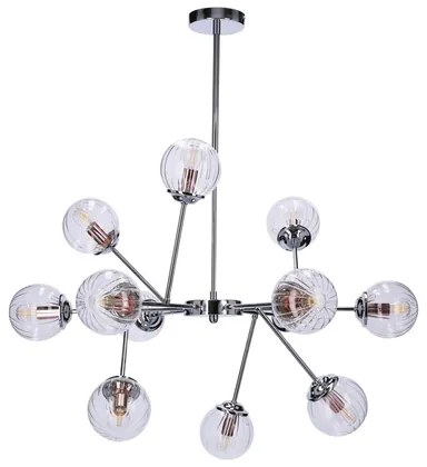 Lustră pe tijă BEST 12xE14/40W/230V