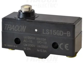 Limitator de cursa cu tampon conic 1 x NI LS15GD-B TRACON
