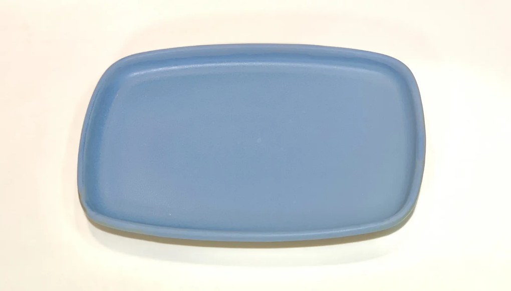 Platou Heritage Albastru Servire (Lungime 22,5cm, Latime 15,5cm)