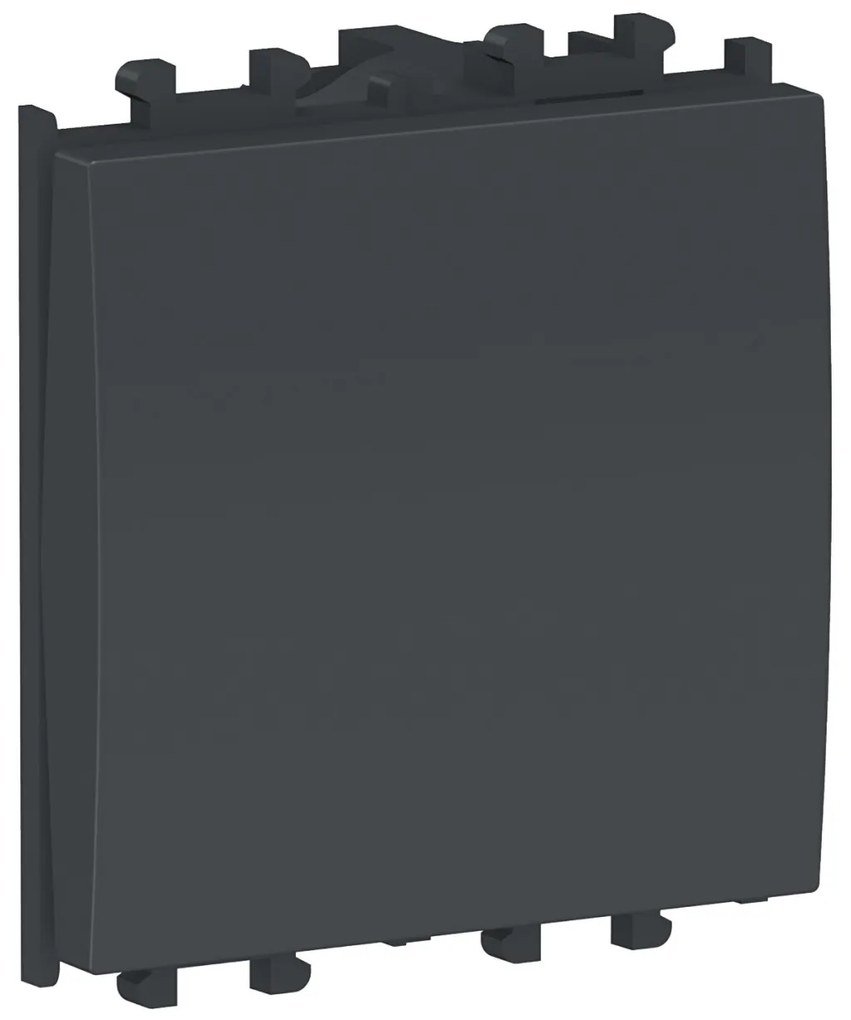 Intrerupator alternativ, 2 module negru, Schneider Easy Styl