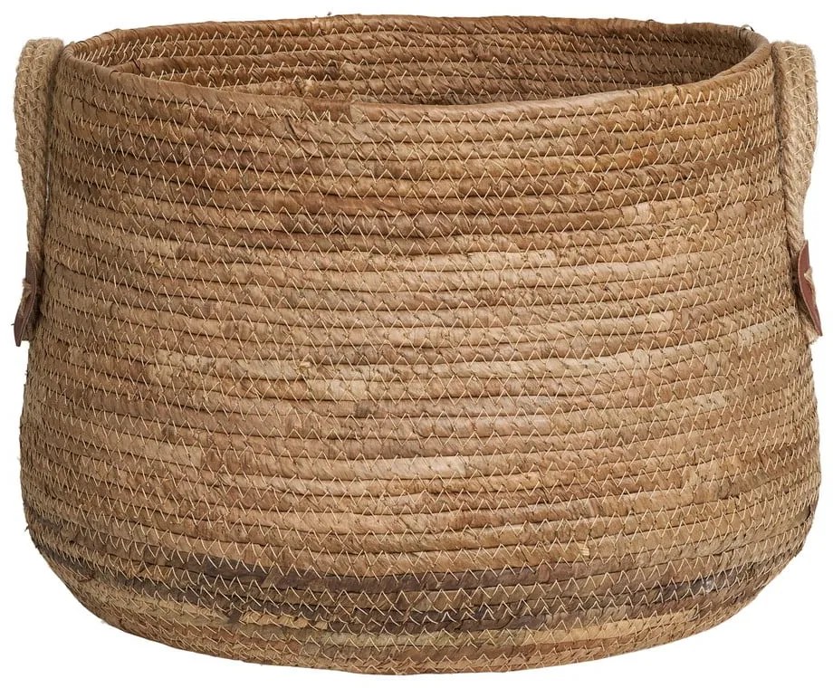 Coșuri de depozitare 2 buc. din răchită ø 39x28,5 cm Aosta – House Nordic