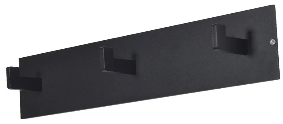 Cuier de perete negru din metal 50 cm Leatherman – Spinder Design