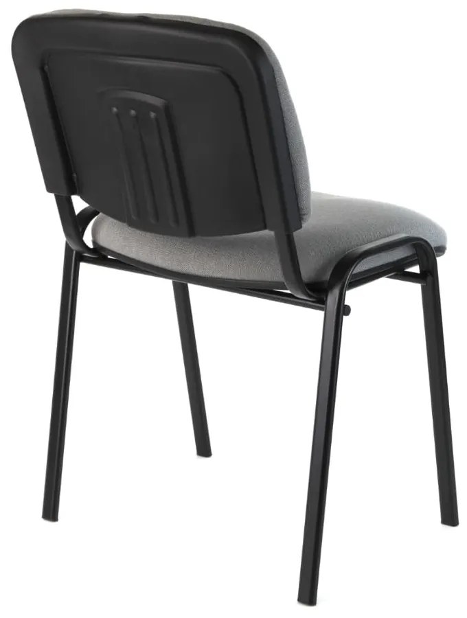 Scaun de conferinta Viva N, picioare negre, gri