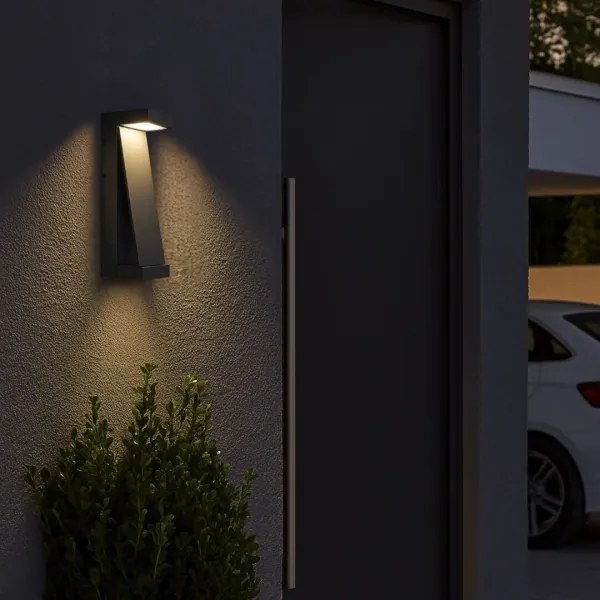Rabalux 77067 - Aplica de perete pentru exterior BRADU, LED 13W, 230V, IP65, antracit