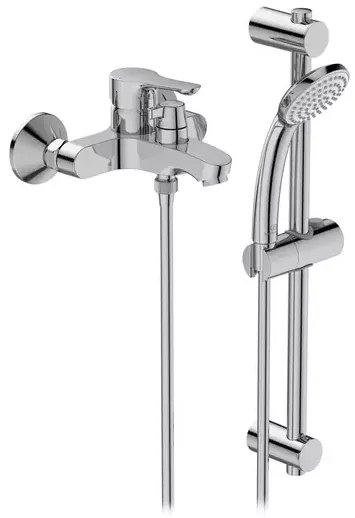 Baterie cada - dus Ideal Standard Alpha crom monocomanda cu set de dus