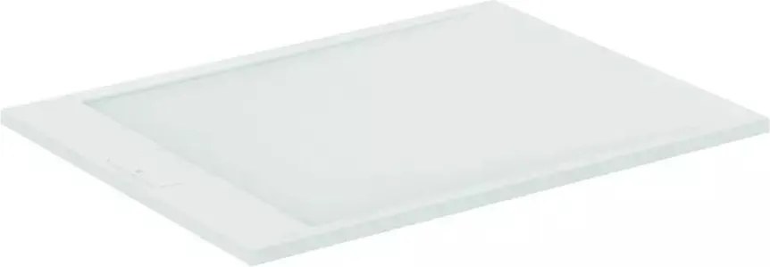 Cadita de dus dreptunghiulara Ideal Standard i.life Ultra Flat S alb pur 120x80 cm