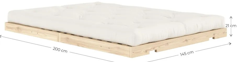 Canapea maro extensibilă 145 cm Flip – Karup Design