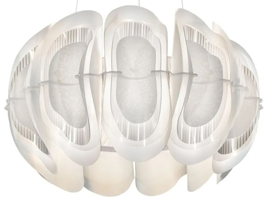 Lustra suspendata LED Fiordlys Round White
