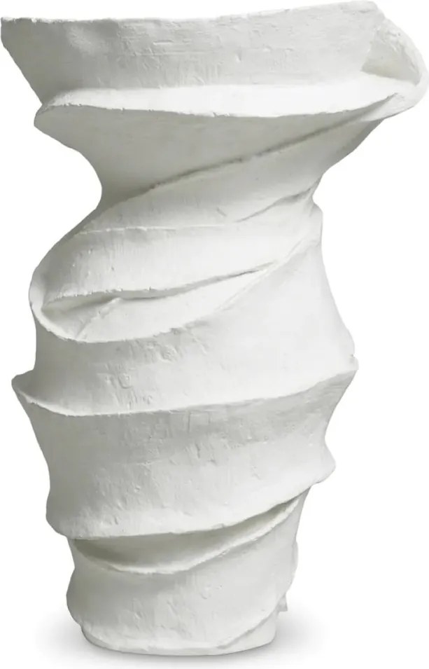 Ghiveci de flori LUX, Fibra de sticla, Alb, Horta