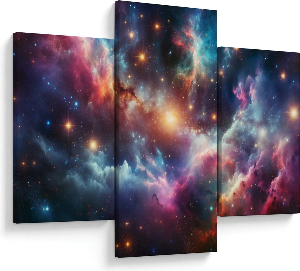 Tablou - Univers întunecat (90x60 cm)