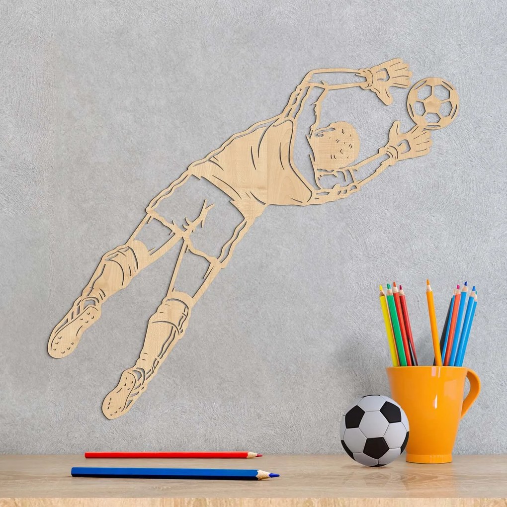 DUBLEZ | Sticker fotbal pentru perete - Portar