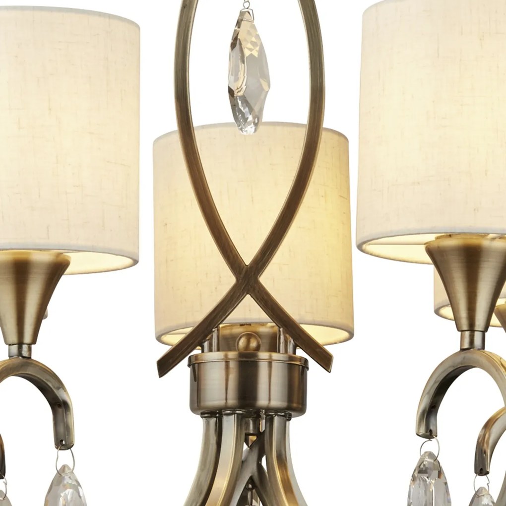 Candelabru elegant design clasic Alberto 5L 1605-5AB SRT