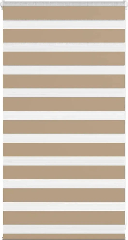 vidaXL Jaluzea tip zebra 90x100 cm lățime țesătură 85,9 cm poliester