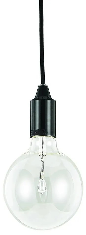 Pendul modern diametru 11cm EDISON SP1 NERO 113319