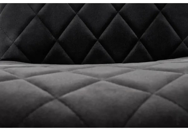 Scaun de dining ORIS, 1 buc., negru