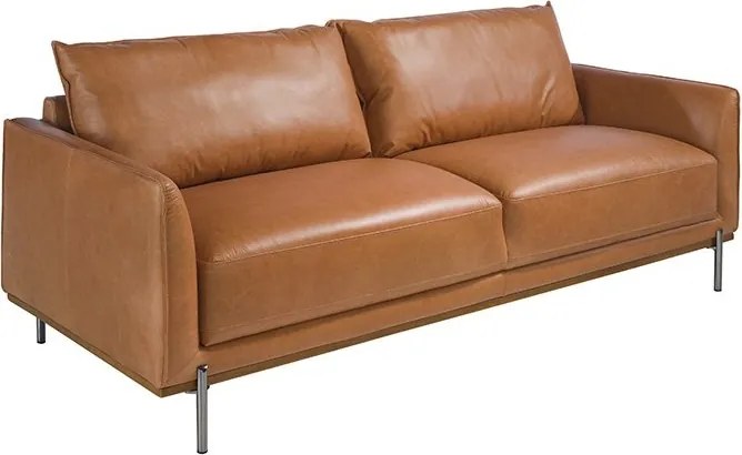 Canapea 3 locuri eleganta, design LUX Buffalo brown