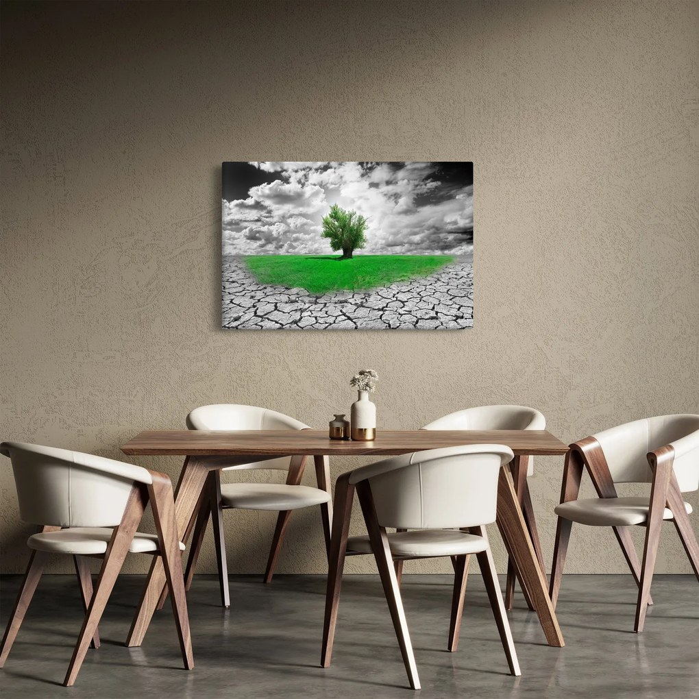 Tablou - O bucată de natură în oraș (90x60 cm)