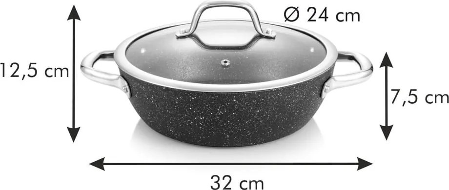 Tigaie cu capac ø 24 cm President – Tescoma