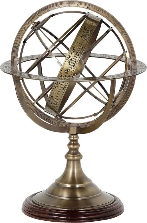Obiect decorativ LUX Globe S, alama antica 103789 HZ
