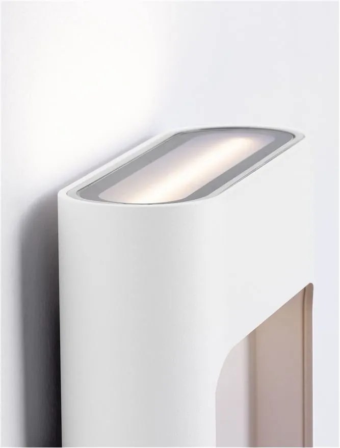 Aplica LED iluminat exterior modern IP54 TALL alb