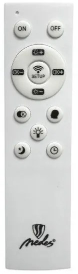 Lustră LED dimabilă aplicată Brilagi LED/86W/230V 3000-6500K auriu + telecomandă