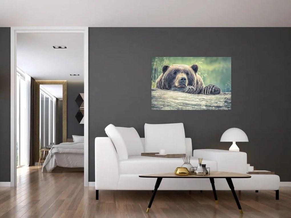 Tablou cu urs (90x60 cm)