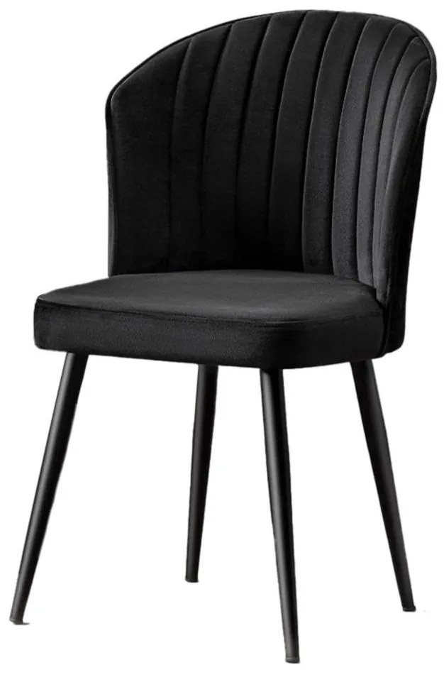 Set 2 buc. scaune sufragerie Rubicon (Negru) . 1102539