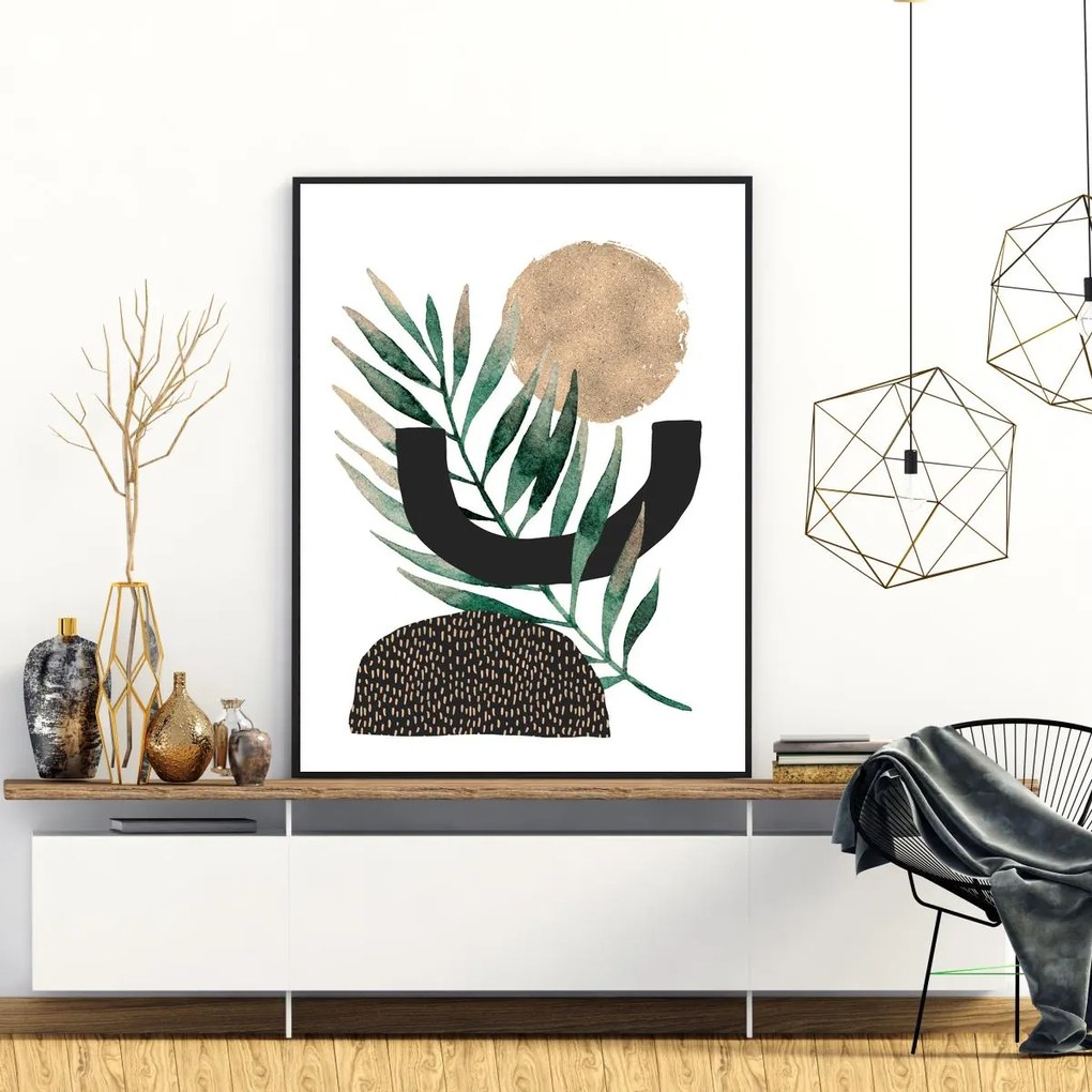 Poster - Abstracție simbolică (A4)