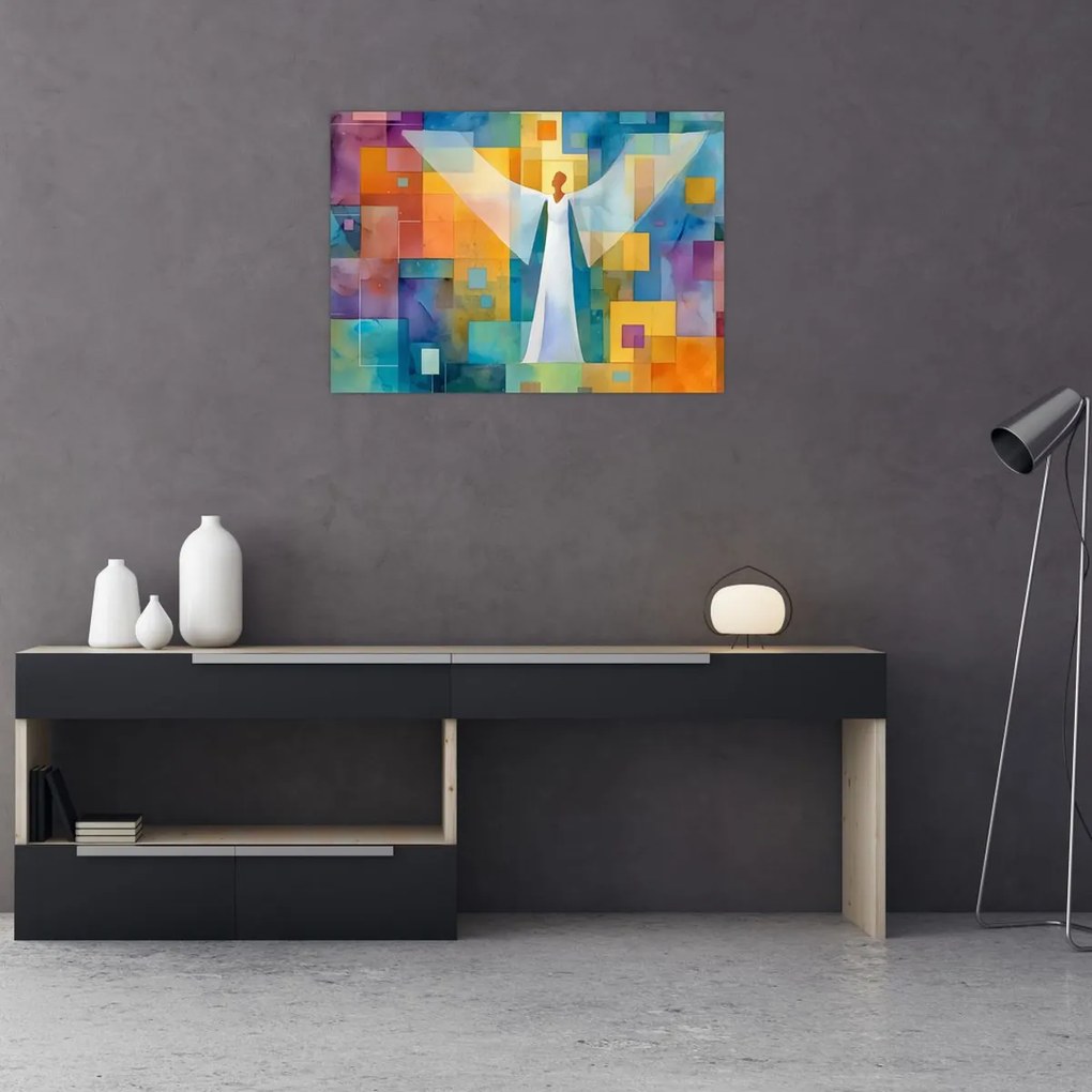 Tablou - Înger geometric (70x50 cm)