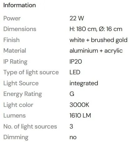 Lustra LED suspendata design decorativ Lipari 3L liniar