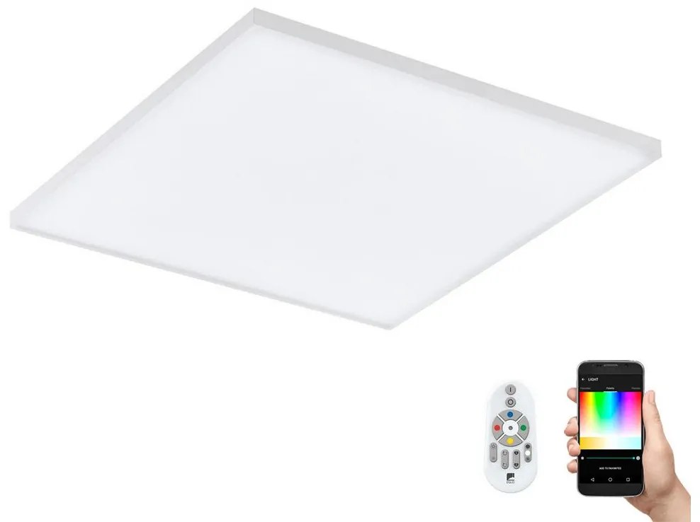 Plafonieră LED RGB dimabilă TURCONA-C LED/20W/230V Eglo 98563 + telecomandă