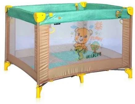 Lorelli - Tarc de joaca Play, Honey Bear Beige, Green