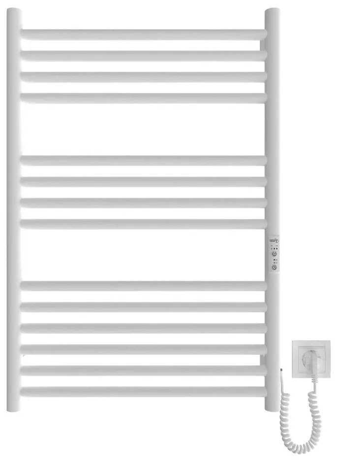 Radiator portprosop HF GREENWICH 170W/230V 77x53 cm alb rotund
