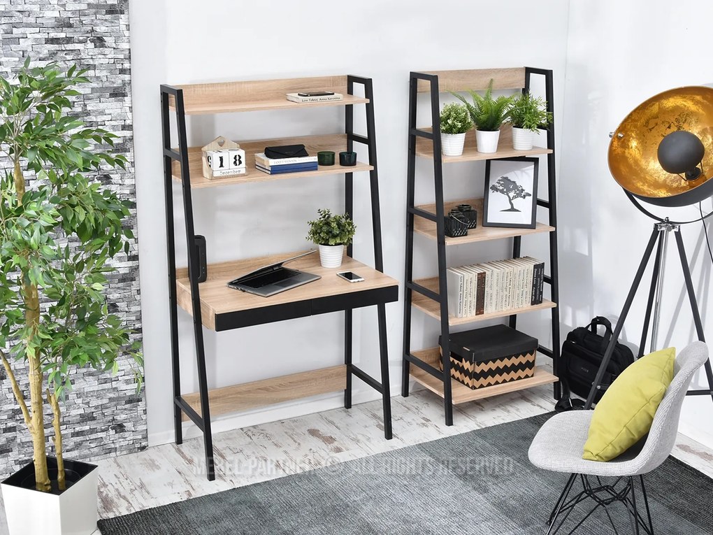 Masă PC Boge B (stejar + negru). 1109729