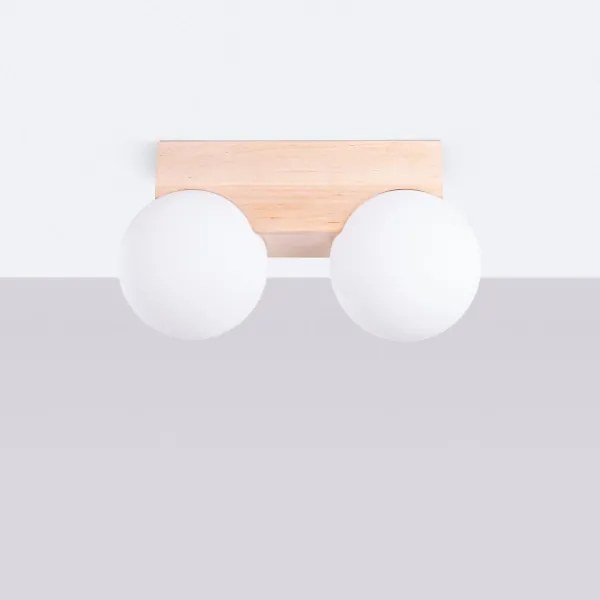 Plafonieră Sollux SL.1683 BULBO 2xG9/8W/230V fag/alb