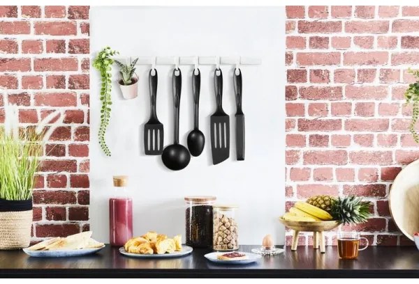 Set de ustensile de bucătărie Tefal 9 buc. BIENVENUE negru