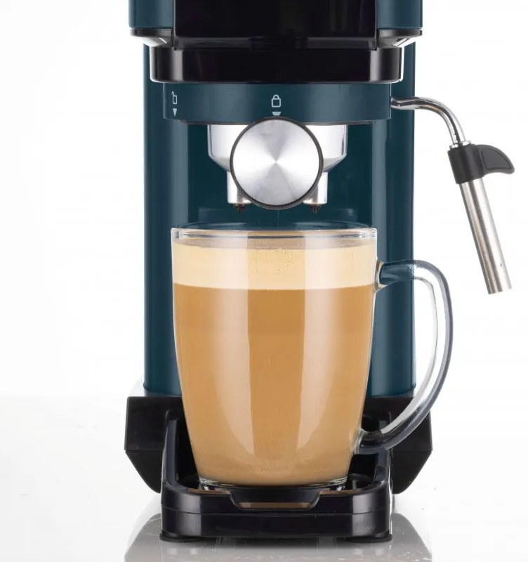 Espressor manual Ariete ESPRESSO COLOR 1399/11, 1300W, 15 bar, 1.1 L, Cafea macinata si paduri ESE, Alb