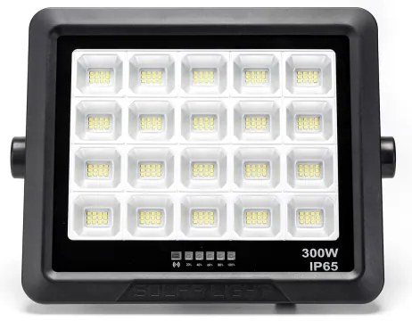 Proiector LED solar dimabil Aigostar LED/300W/3,4V IP65 + telecomandă
