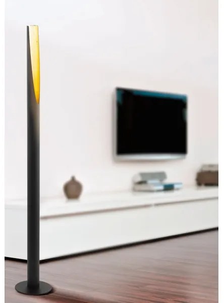 Eglo 97584 - Lampadar LED BARBOTTO 1xGU10/5W/230V negru