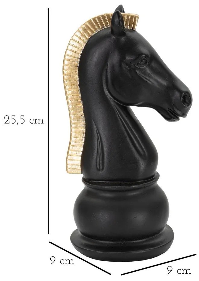Statuetă din polirășină 19 cm Horse – Mauro Ferretti