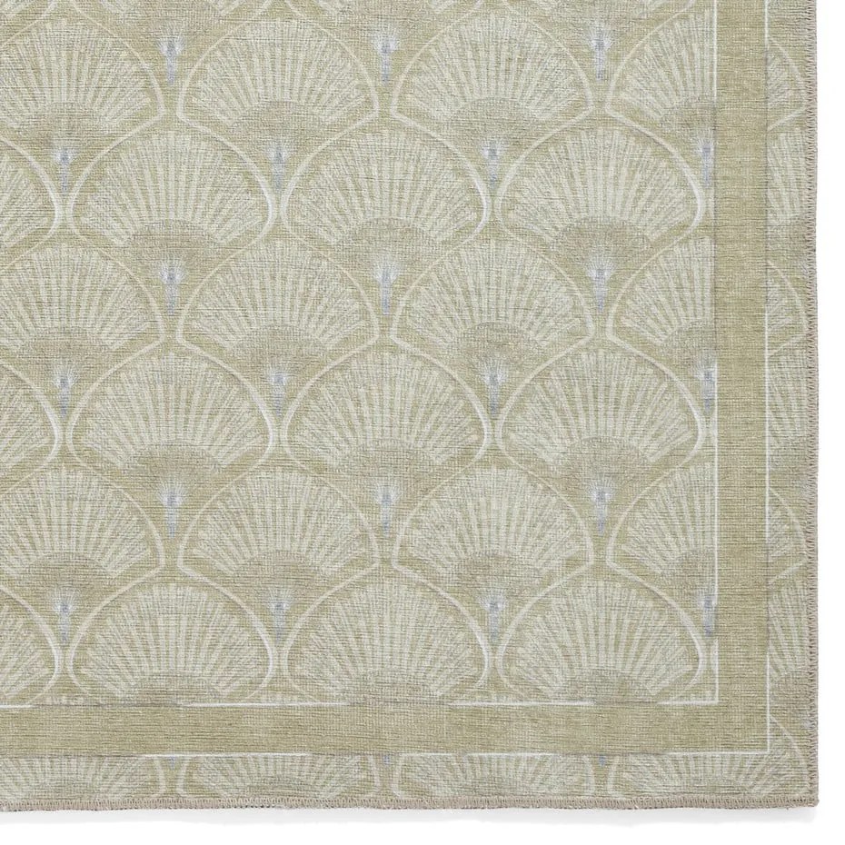 Covor verde deschis lavabil 152x230 cm Deco Peacock – Catherine Lansfield