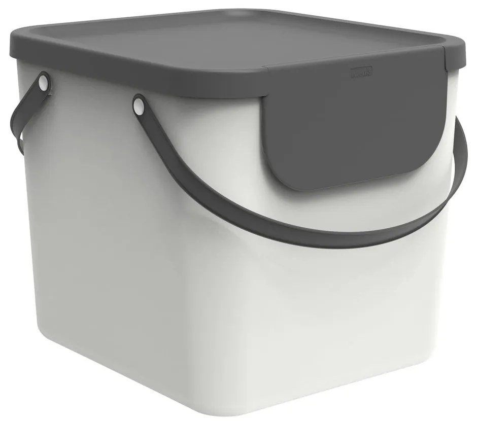 Coș de gunoi pentru deșeuri sortate din plastic reciclat 40 L Albula - Rotho