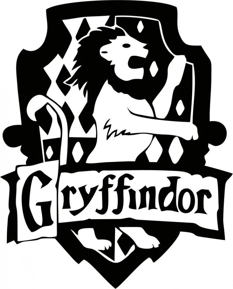 Sticker perete Griffindor