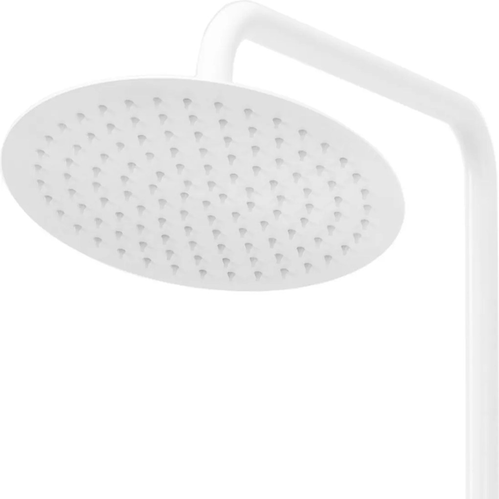 Set de dus cu termostat Lungo White Matt