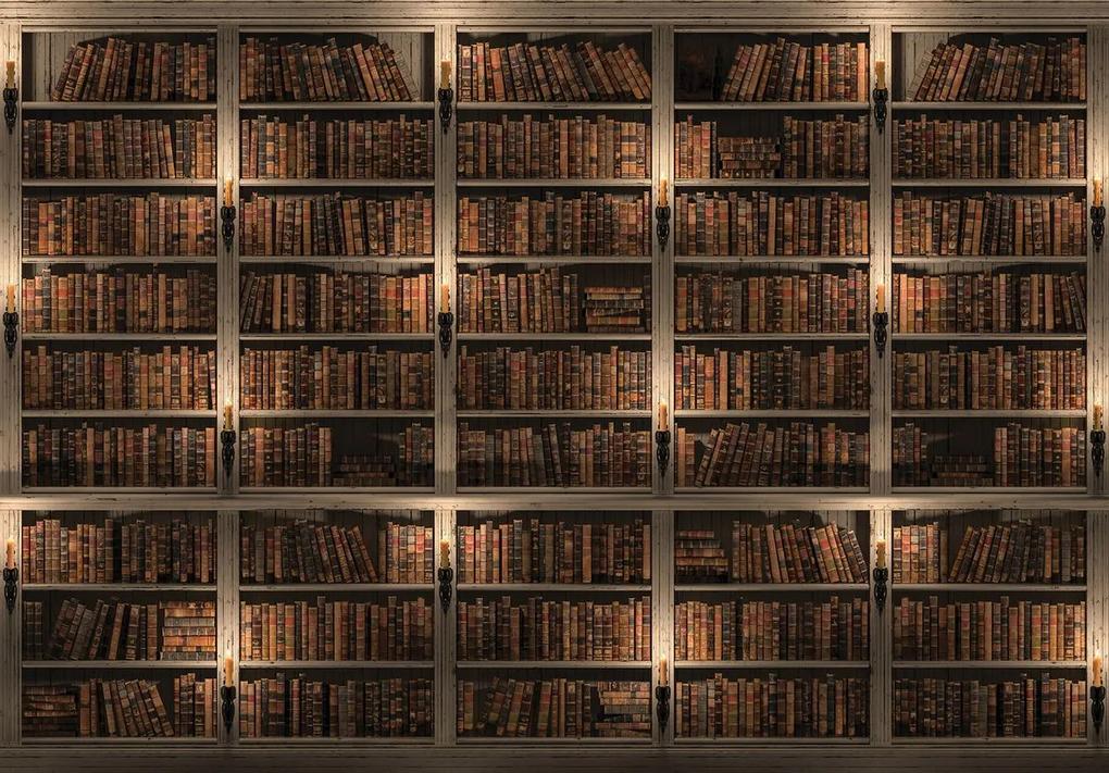 Fototapet - Biblioteca plină de cărți (152,5x104 cm), în 8 de alte dimensiuni noi