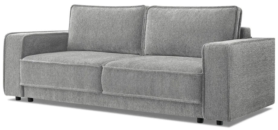 Canapea extensibilă gri deschis Emile - Bobochic Paris