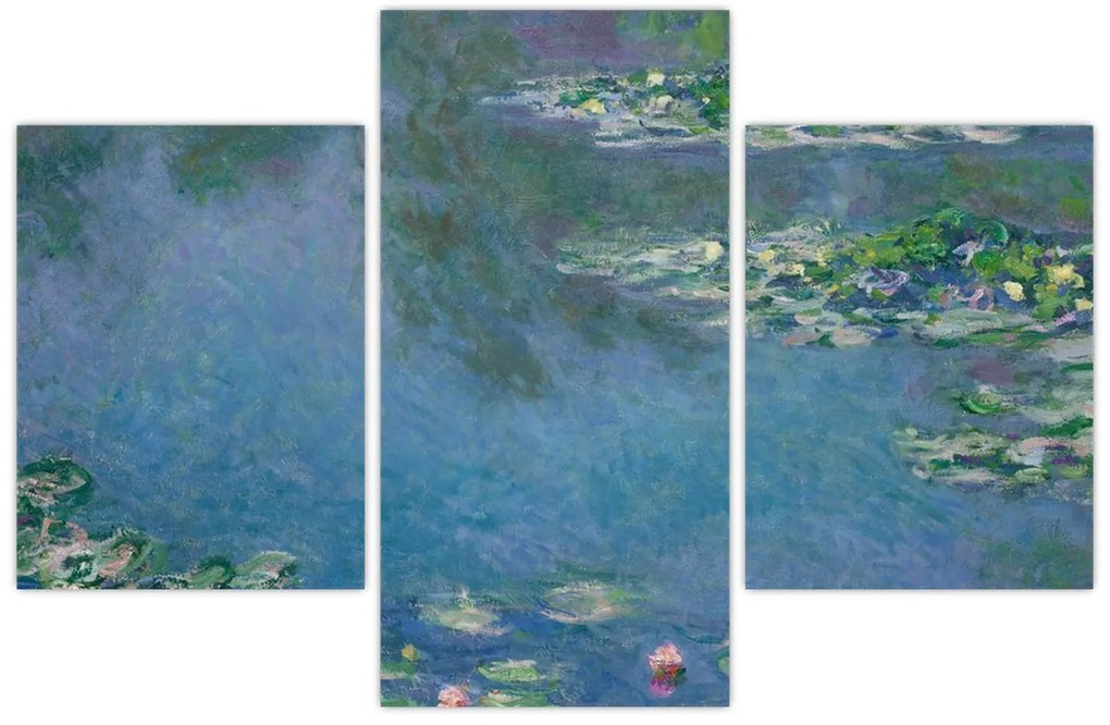 Tablou - Claude Monet, Water Lilies, reproducere (90x60 cm)
