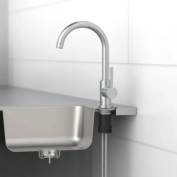 Schütte 79116 - Baterie pentru chiuvetă CORNWALL, crom lucios