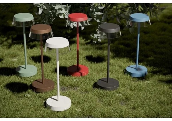 Lampă LED dimabilă de masă Redo 90312 ILUNA LED/2,5W/5V 3000 mAh IP65 negru