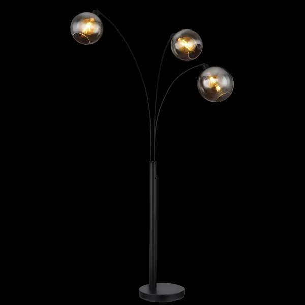Globo 58227-3B - Lampă de podea NEWCASTLE 3xE27/60W/230V